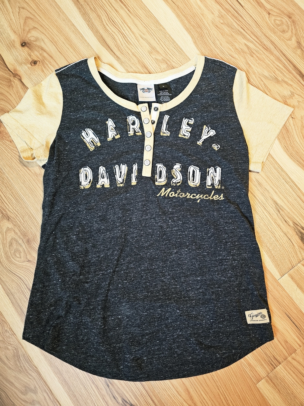 Harley-Davidson Motorcycles Motorcycle Graphic Tee Black Large